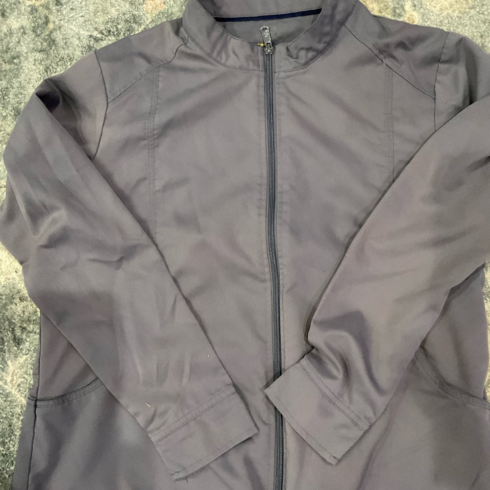Gray Full-Zip Jacket - Picture 3 of 4